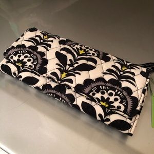 Vera Bradley Trifold Wallet Fanfare